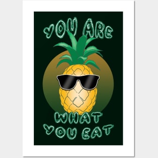 Funny Pineapple Lover Quote Posters and Art